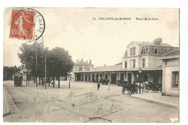 51 Chalons Sur Marne Place De La Gare