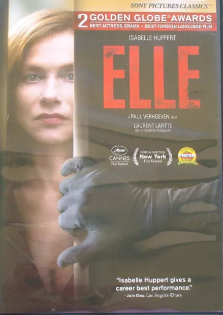 Paul Verhoeven Elle: The Life Changing Experience (DVD, 2016) Isabelle Huppert