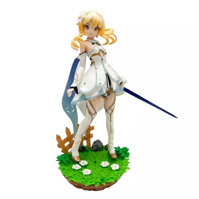Genshin Impact Lumine Action Figure PVC Collectibles Model Doll Toys 7.9''