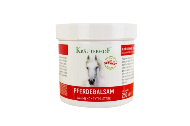 100 x 250 ml bálsamo para caballos calentamiento extra fuerte masaje gel crema