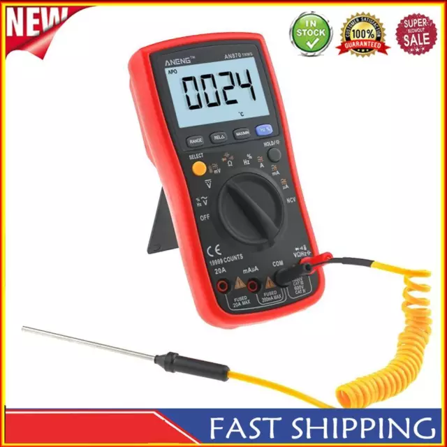 ANENG AN870 19999 zählt True-RMS Auto Range Digital Multimeter