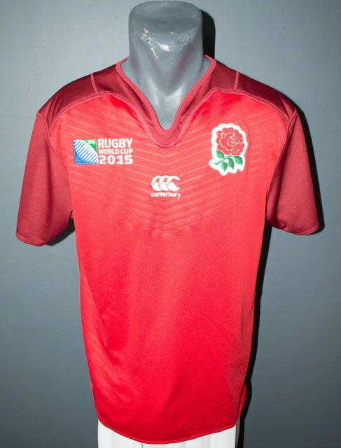 Maillot Angleterre Rugby Union – Coupe Du Monde 2015 – Taille XL – Homme