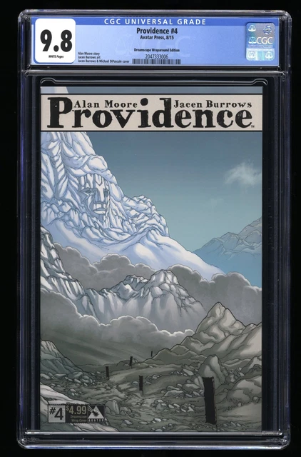 Providence #4 CGC NM/M 9.8 White Pages Dreamscape Wraparound Edition Variant