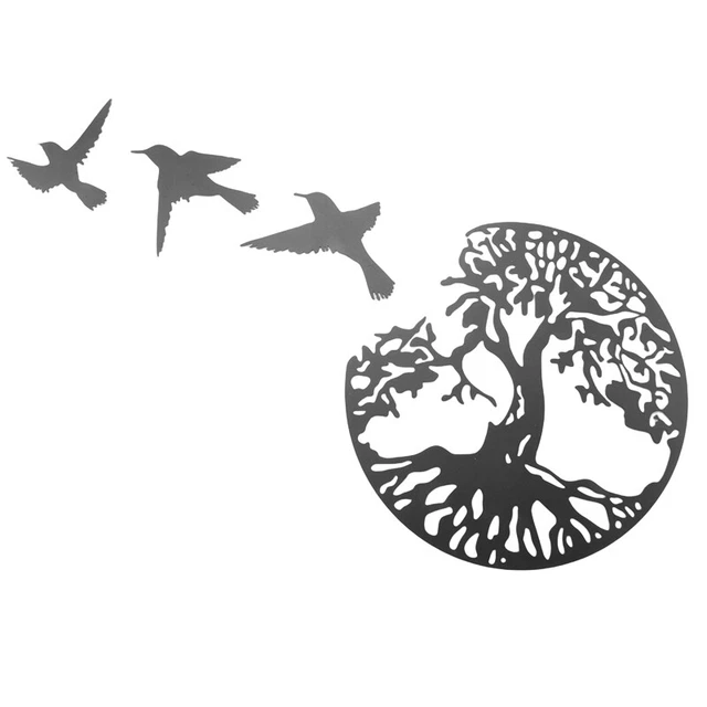 METAL WALL ART, Tree of Art, Metal Tree Family Sign, Wall Decor, Home