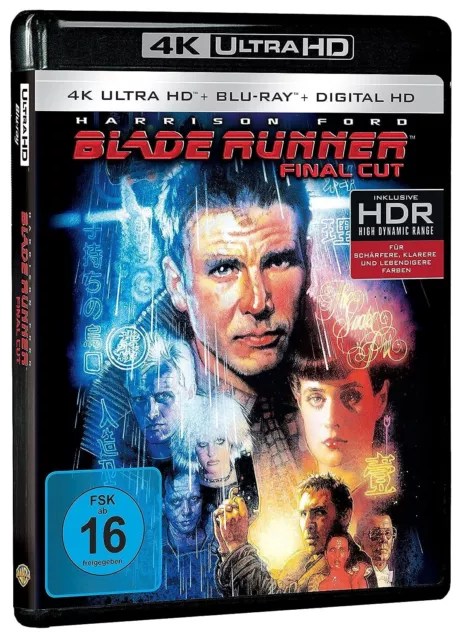 Blade Runner (1982)(Final Cut)[4K Ultra HD Blu-ray & Blu-ray/NEU/OVP] H. Ford