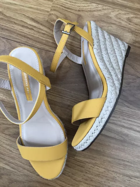 Dorothy perkins yellow best sale sandals