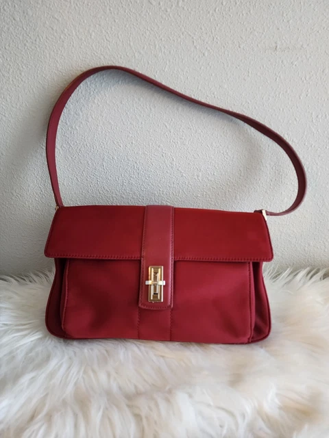DKNY Triple Pouch Monogram & Leather – Designer Exchange Ltd