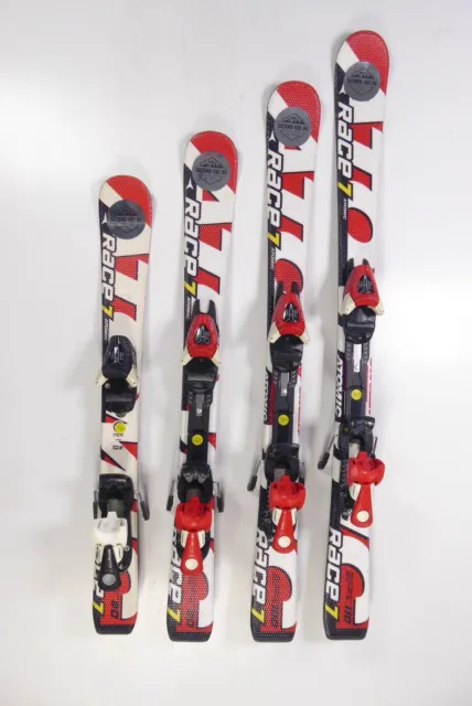 ATOMIC Race 7 Kinder-Ski Längen 80/90/100/110 cm inkl. Bindung! #1382