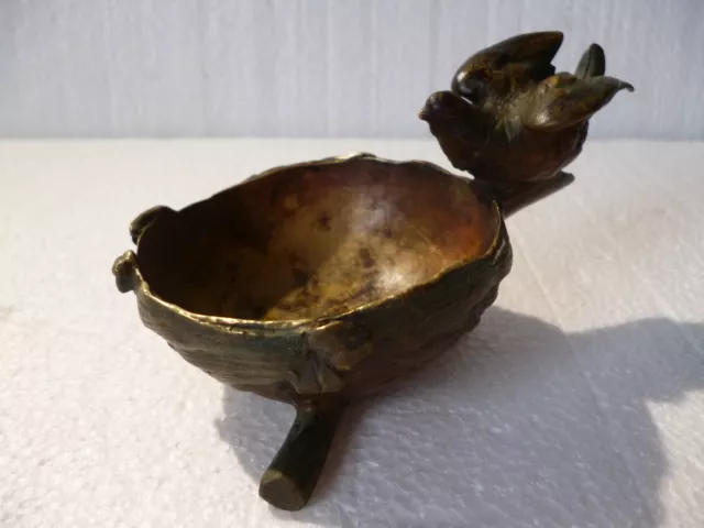 PLAT EN BRONZE XIXème dessin F LEVILLAIN fonderie BARBEDIENNE EUR 120,00 - FR
