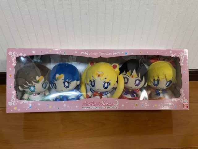 Sailor Moon 20th mini cushion BOX set Plush Doll 2013 Bandai From Japan 3