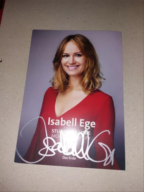 ARD AUTOGRAMMKARTE DIONNE Wudu Sturm Der Liebe Musical ZDF RTL NDR EUR