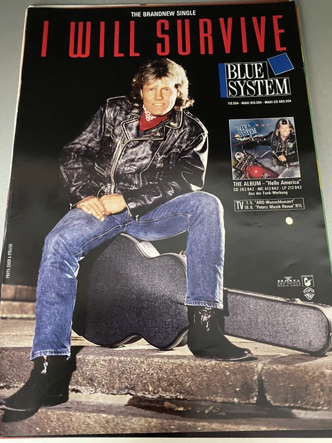 BLUE SYSTEM / Dieter Bohlen / Modern Talking Werbeanzeige „Der ...