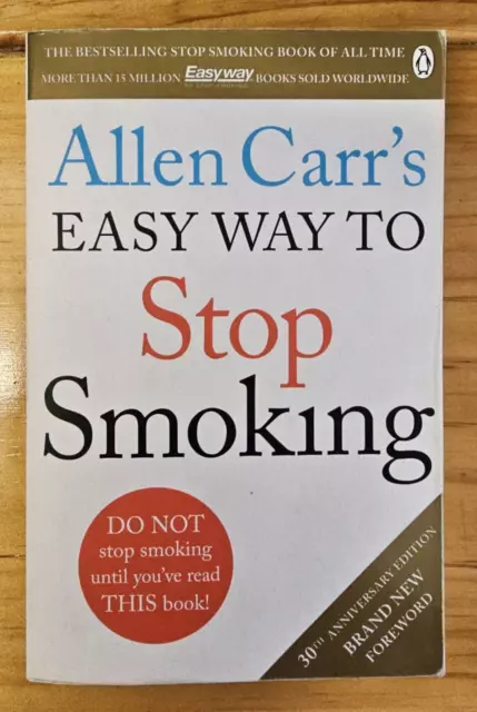 Allen Carr's Easy Way To Stop Smoking by Allen Carr (2015, Paperback, Revised)