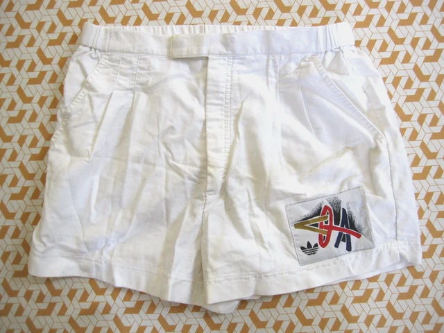 SHORT STEFAN EDBERG Adidas Ventex ATP 80'S vintage Tennis Rare