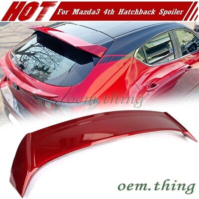 Painted Fit Pour Mazda 3 4th BP Hatchback DTO style Side jupe Body Kit 19+ 
