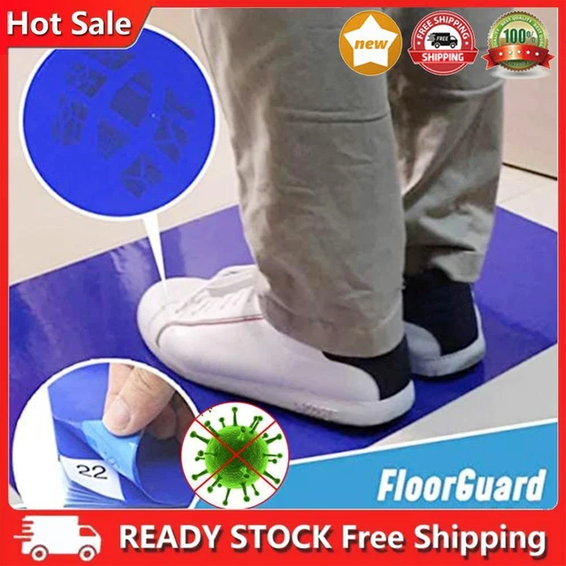 30pcs Anti Bacterial Peel Off Sticky Floor Door Mat Anti Dust Dirt Remover Pads
