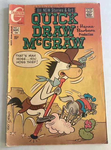 QUICK DRAW MCGRAW A Hanna Barbera - Quick Draw McGraw A Hanna Barbera Production 1971.webp