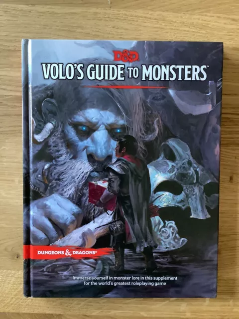 Volos guide to monsters dungeons & dragons D&D dnd