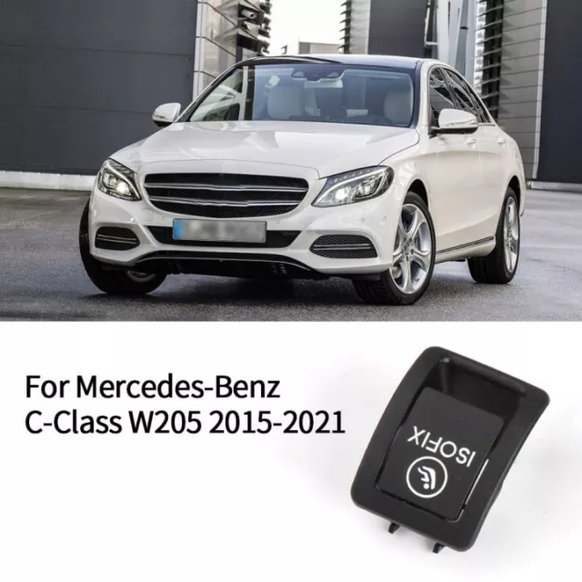 Housse ISOFIX noire Perfect Match pour Mercedes C300 C350 C200 C180 spécificati