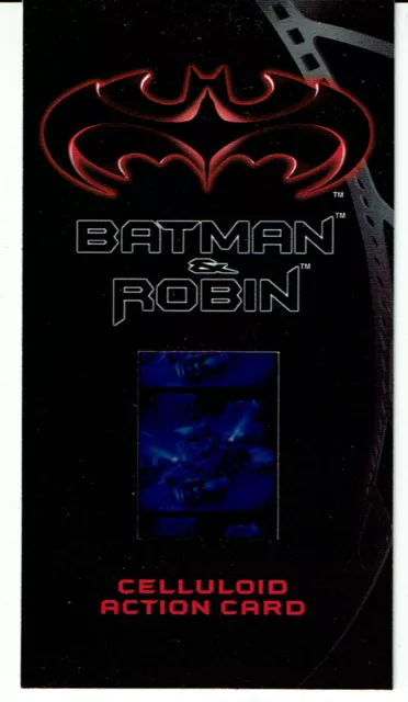 Batman And Robin Movie Widevision Celluloid Card C-2