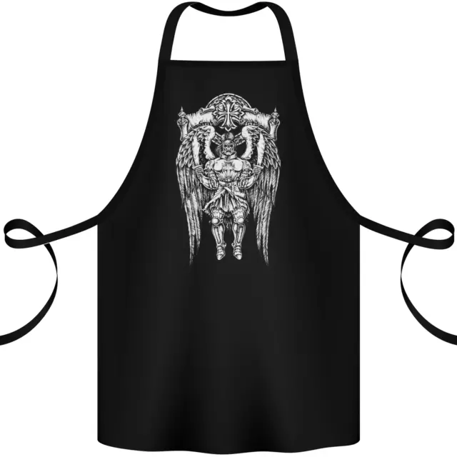 Knights Templar Skull Roman Warrior MMA Gym Cotton Apron 100% Organic