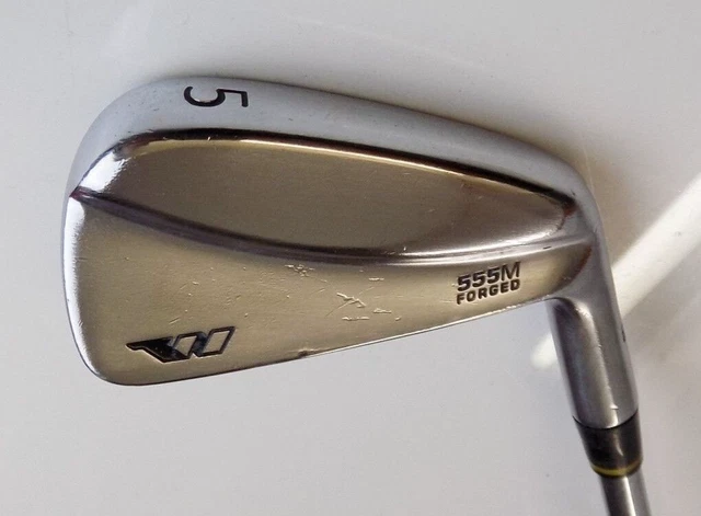 Wishon 555M Forged 5 Iron SST Pure Stiff Flex Rifle Steel Shaft Lamkin Grip Wishon 555M Forged 5 Iron SST Pure Stiff Flex Rifle Steel Shaft Lamkin Grip