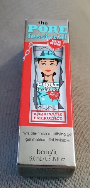 Primer de rescate de gel mate Benefit The Porefessional 15 ml sellado nuevo en caja