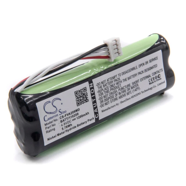Batterie Pour Appareil Cefar Myo REH AB4 - 2000mAh, 7,2V, NiMH, Neuve