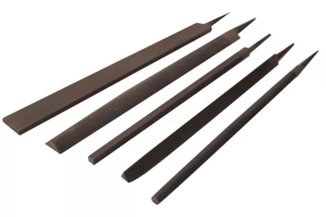 Industrial Steel Files Medium/Second Cut Flat/Round/HR/Triangle/Square:8"-14"