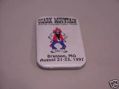 1997 Pepsi Ozark Mountain Collectors Club Pin Pinback