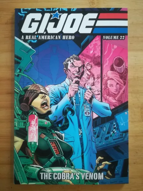 GI Joe A Real American Hero Vol 22 Cobra's Venom Paperback TPB Hama IDW 2019