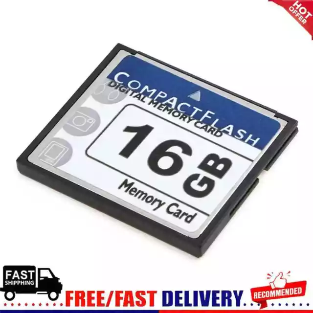 High Speed CF Memory Card Compact Flash CF Card for Digital Camera (16GB)