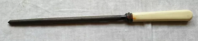 Vintage faux bone handle knife sharpener Sheffield England