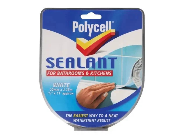 Bande d'étanchéité - HB046 - PVC - Blanc - 38mm x 3.2m - Anti