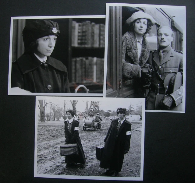 3 x "Testament of Youth" Campbell- Original 1979 BBC TV Press Photos 8.5 x 6" 1