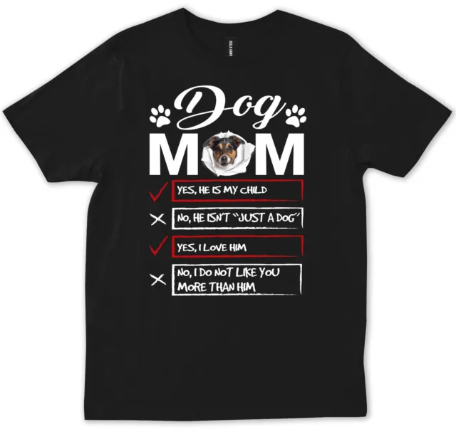 Funny Jack Russell Terrier Owner Fur Mom Dad Gift T-shirt