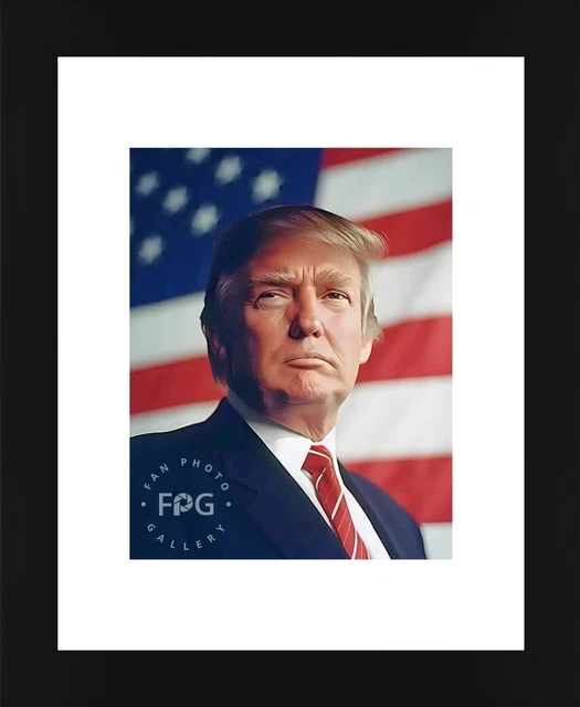 (5) Donald Trump Photo Picture Auto 4x6 Ultimate MAGA Art Collection Made In USA
