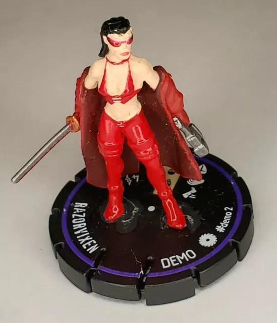 Heroclix, Hero Clix, HorrorClix, RAZORVIXEN #DEMO2 Wizkids ***RARE***