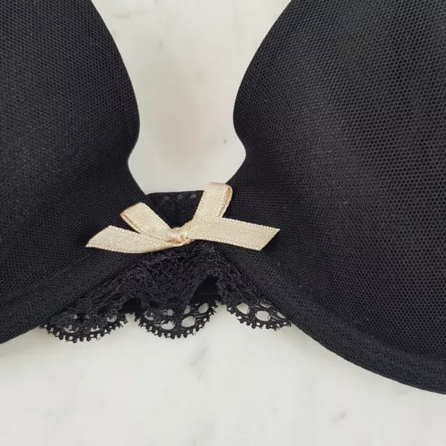 ELLE MACPHERSON Womens Size AU 14C or US 36C Black Coranto T-Shirt Bra NEW 2