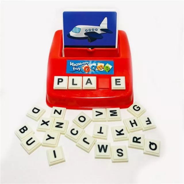 English Spelling Gift Alphabet Letter Game Early Learning Educational Toy