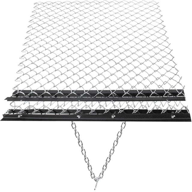 4' x 5' ATV CHAIN, UTV TRACTOR ATTACHMENTS DRAG MAT ON LANDSCAPE FREE SHIPPING