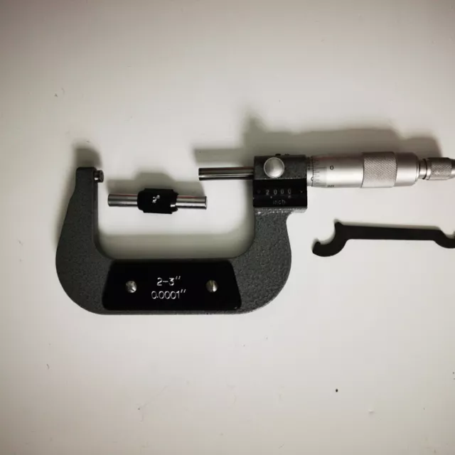 Outside Micrometer Mechanical Digit Counter 2-3"/0.0001"