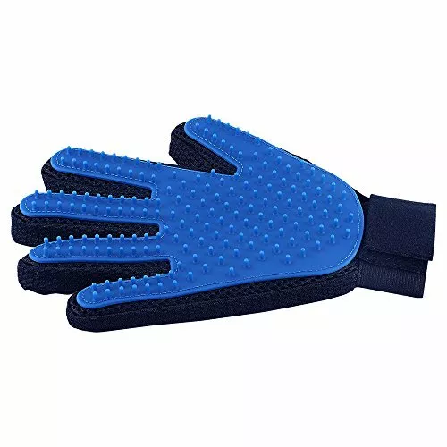Pet Grooming Hand Brush Right Hand Glove for Dogs & Cats Hair Removal