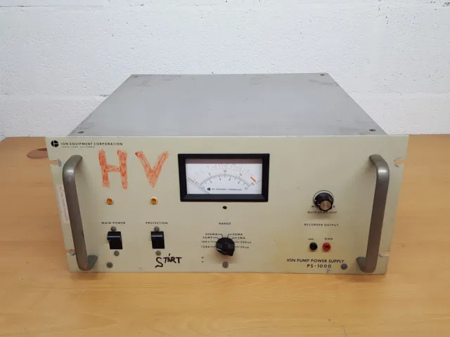 Ion Equipment Corporation Ion Pump Power Supply Model PS-1000 Lab