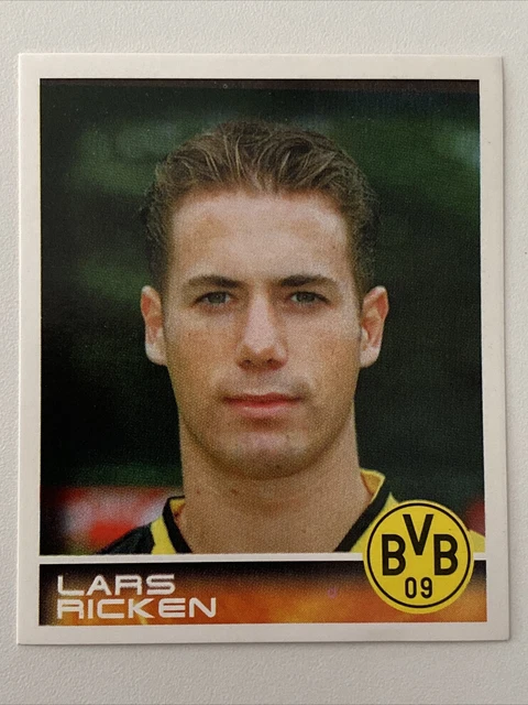 PANINI BUNDESLIGA FUSSBALL 2001 Sticker #131 LARS RICKEN Borussia Dortmund BVB