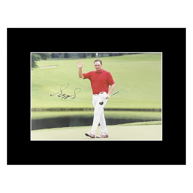 Autograph Sepp Straka Photo Display 16x12 - Golf Icon +COA