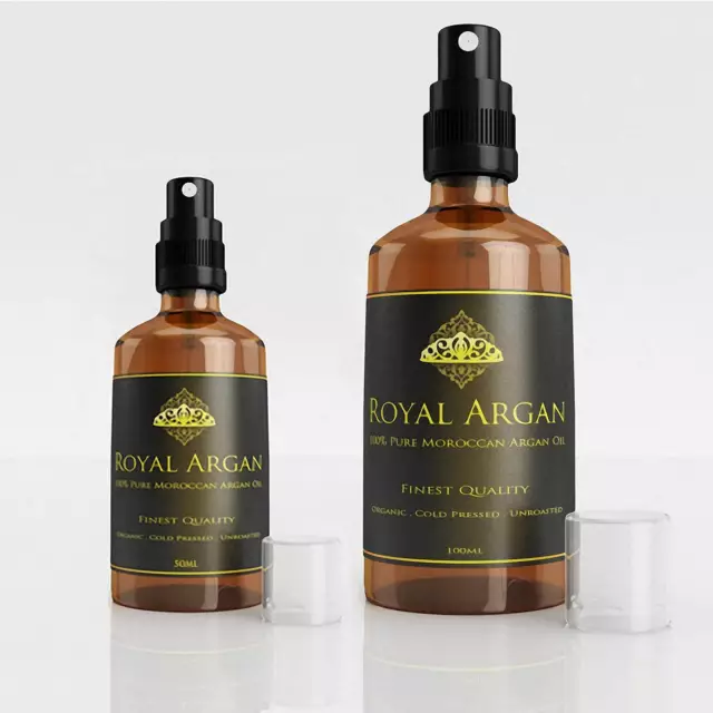 AMAZING ARGAN OIL 100% Pure Organic Moroccan FINEST QUALITY for hair skin & body