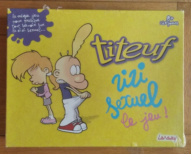 JEU DE SOCIÉTÉ Titeuf ( Plateau ) Zizi sexuel le jeu ! , Lansay 01/2008