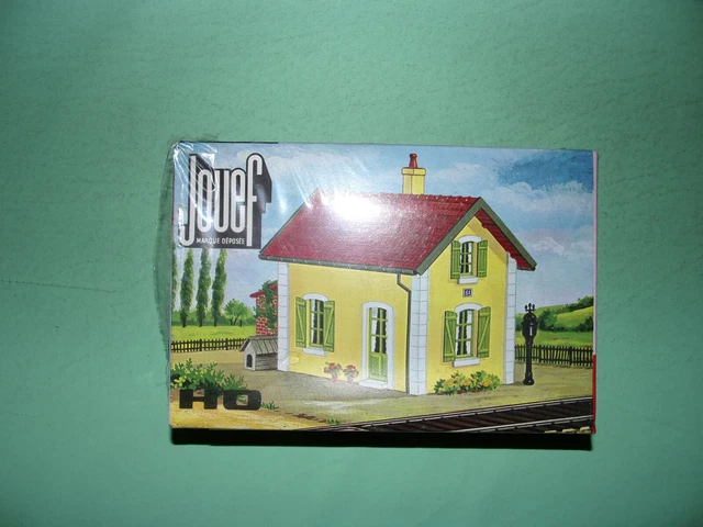 JOUEF MAQUETTE À monter maison de garde barrière 980 NEUF (n°1) EUR 30