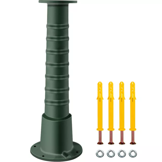 VEVOR Stand for Garden Hand Water Pump Cast Iron Well Fountain Booster Green